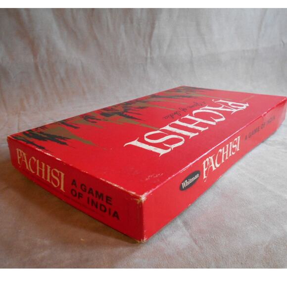 Vintage 1969 Whitman Pachisi: A Game of India #4728 No Shaker Cup - Picture 8 of 9